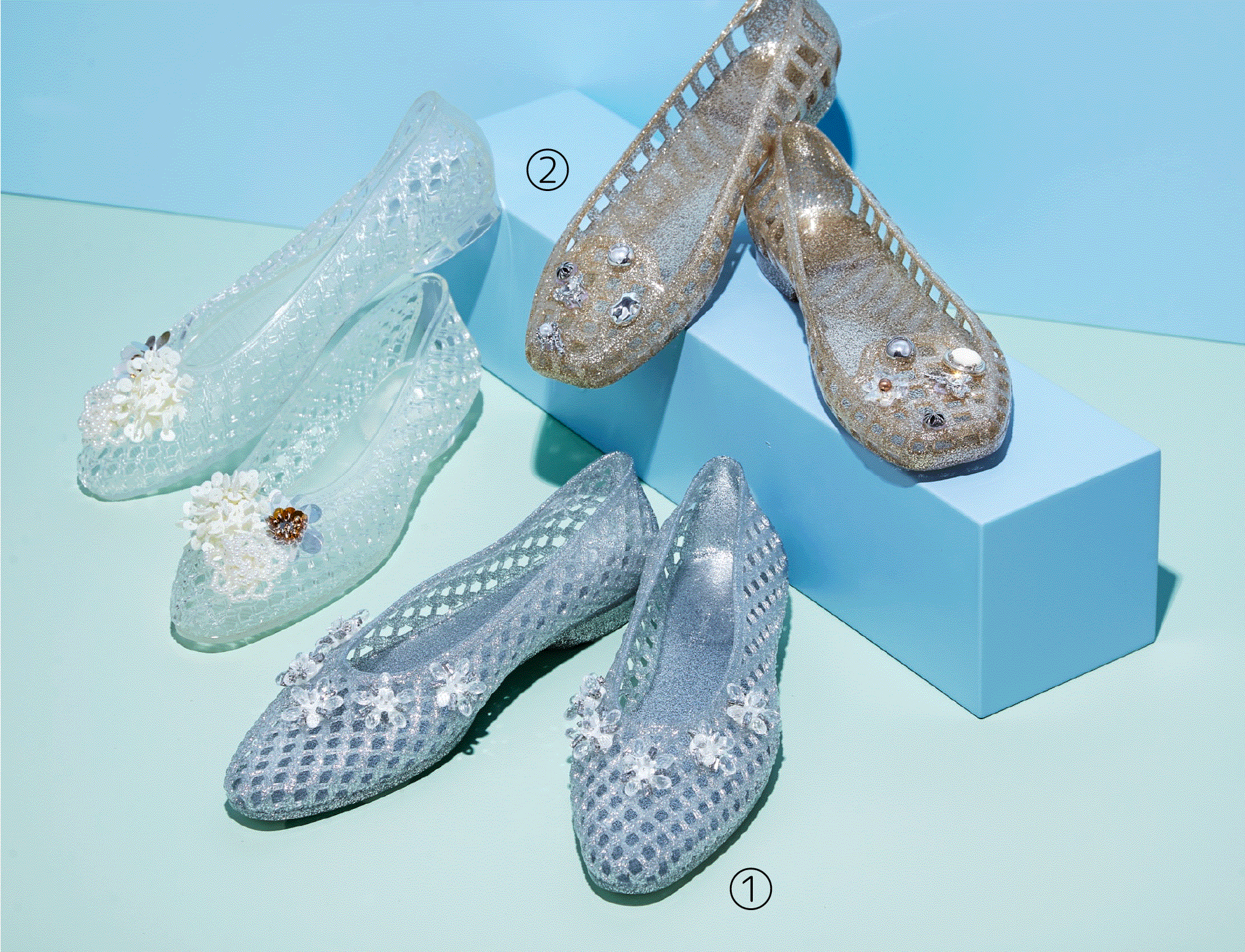 〈〈HEAVENLY JELLY〉シューズの画像