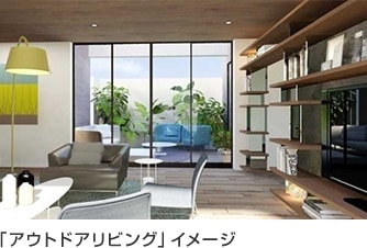「アウトドアリビング」イメージ