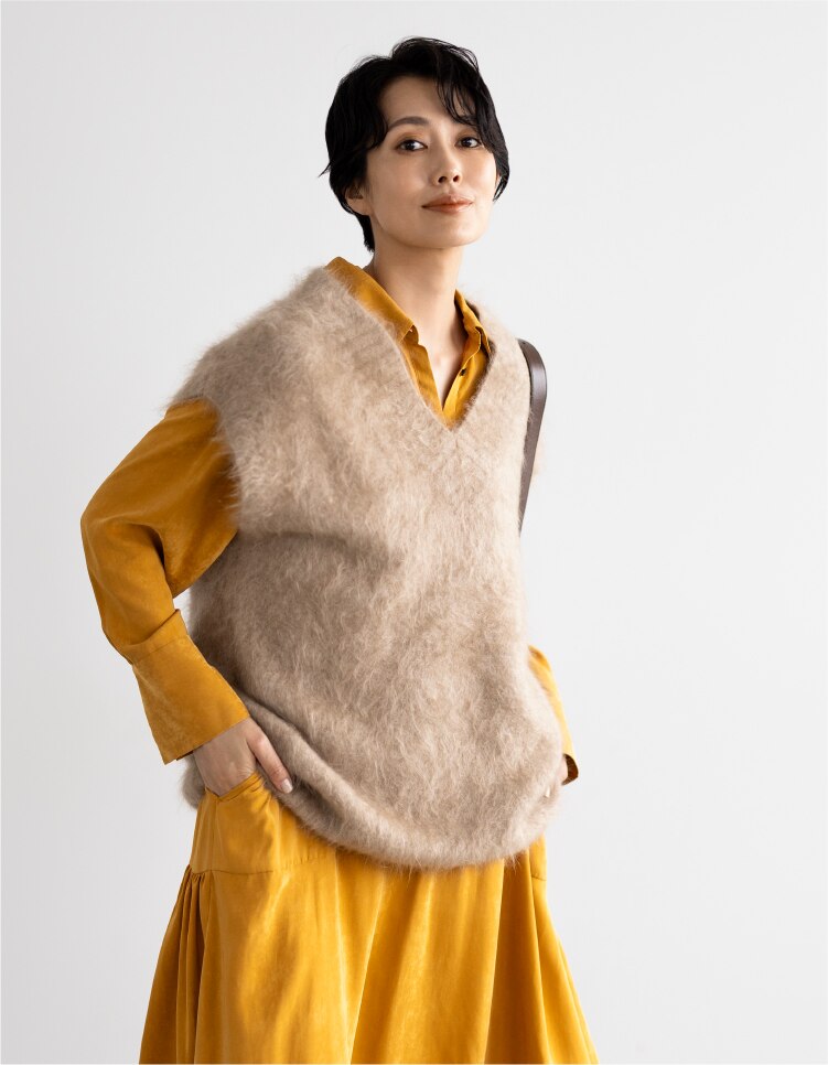 セール】 カシミヤ 着流しロングカーディガン【L-LL】 （カーディガン・ボレロ）｜TAKASHIMAYA CASHMERE(レディース、メンズ) /  タカシマヤカシミヤ(レディース、メンズ) ファッション通販 タカシマヤファッションスクエア
