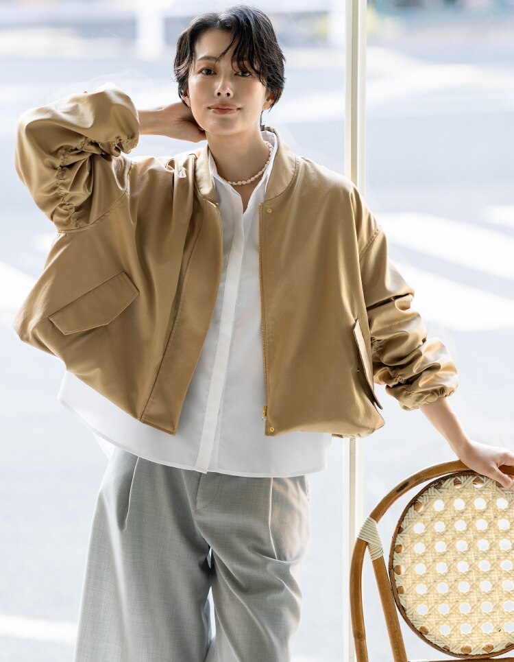 ブルゾン 高島屋限定品 season style lab アウター SEASON STYLE LAB（シーズンスタイルラボ）｜高島屋