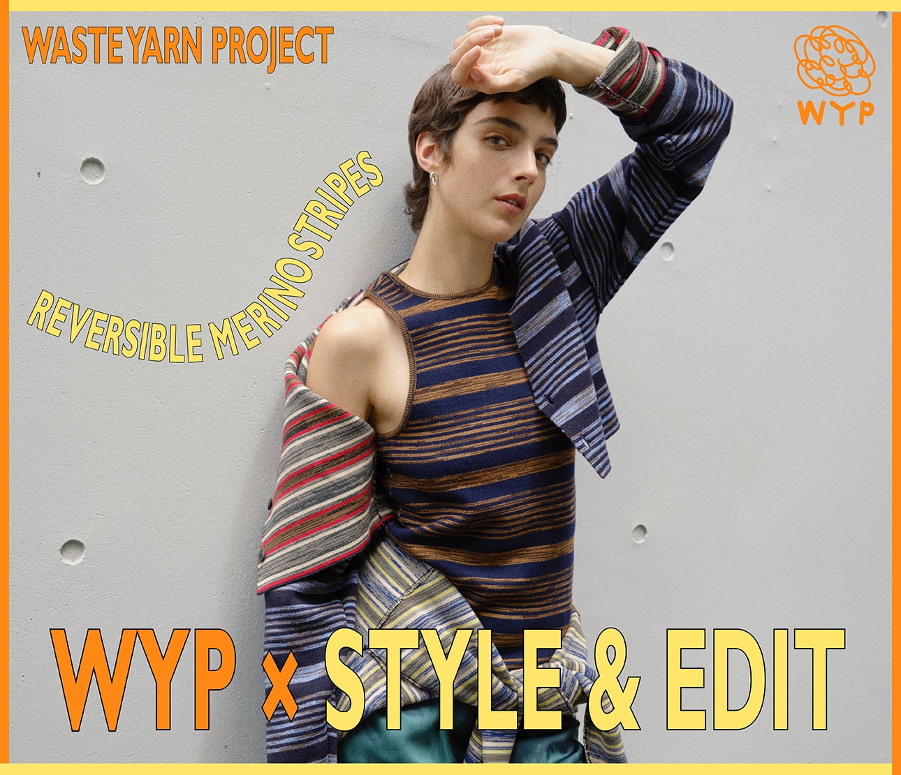 2023 knit COLLECTION waste yarn project