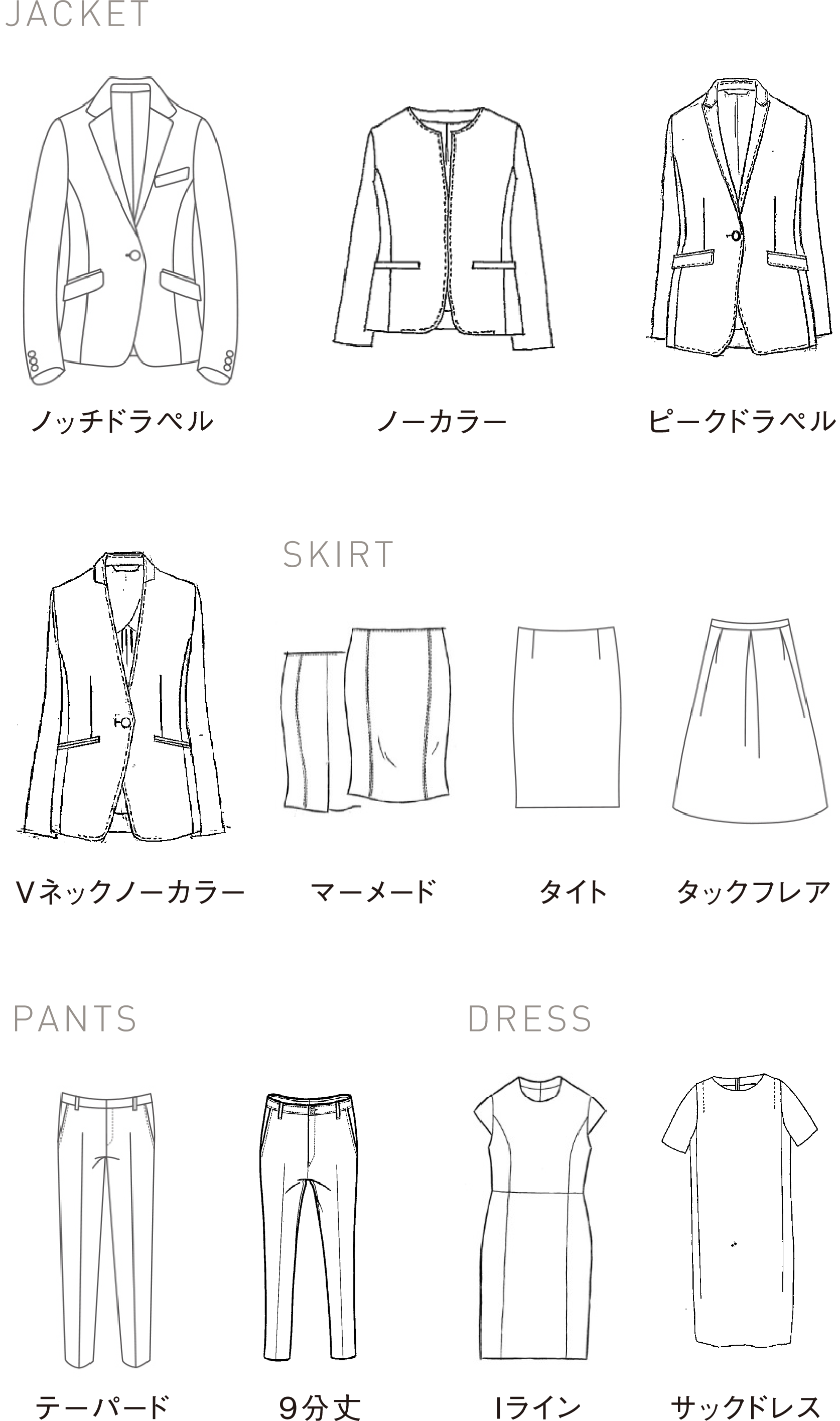 パターンオーダー Suit Closet スーツクローゼット 高島屋