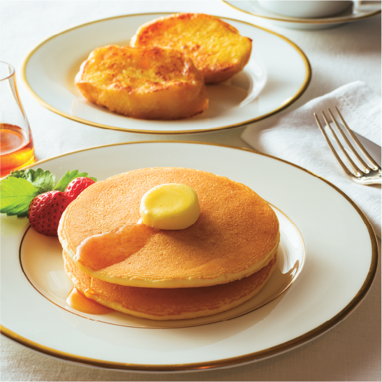 〈帝国ホテルキッチン〉パンケーキ・フレンチトーストの画像