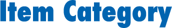 Item Category