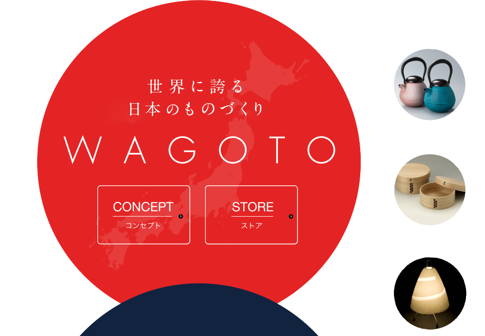 世界に誇る日本のものづくり WAGOTO