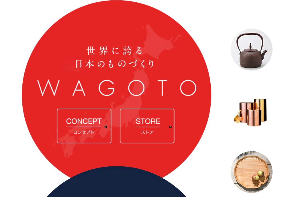 世界に誇る日本のものづくり WAGOTO