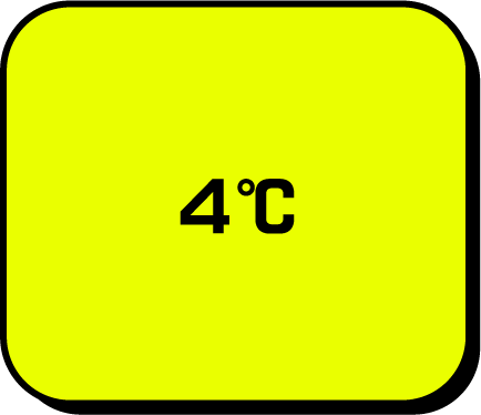 4℃