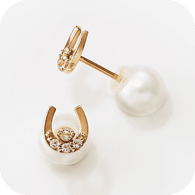 ピアス（K10YGほか）