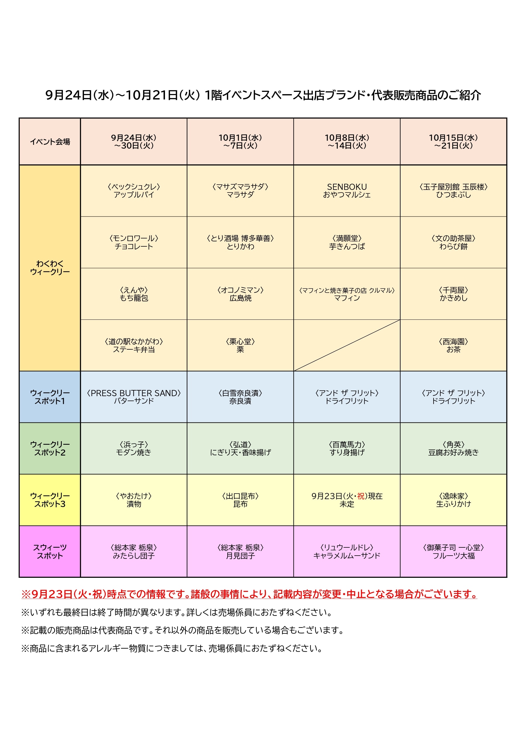 カレンダー