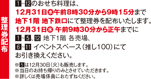 整理券配布