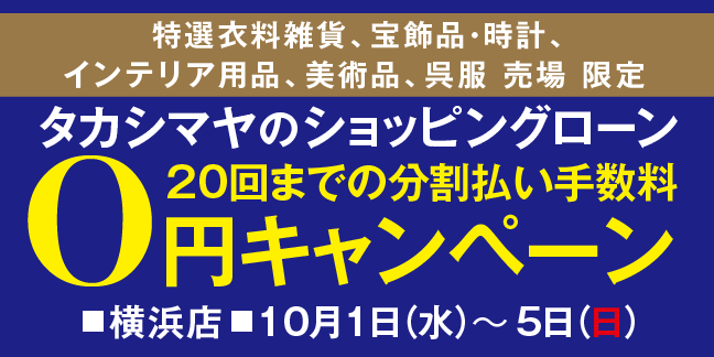 20回までの分割払い手数料0円キャンペーン