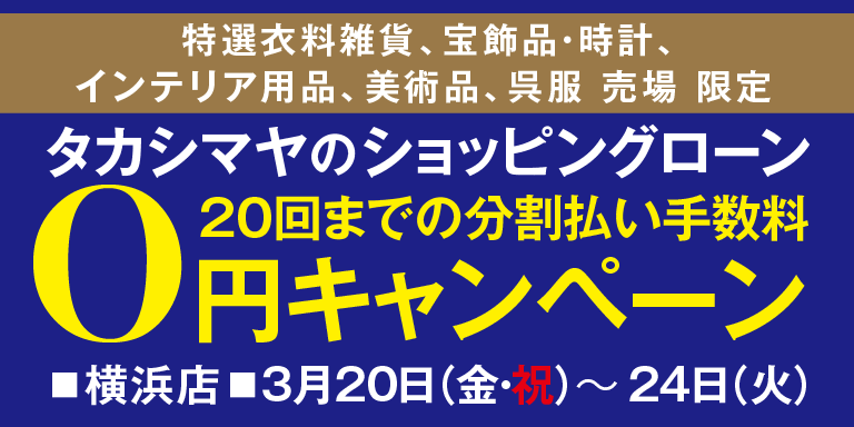 20回までの分割払い手数料0円キャンペーン