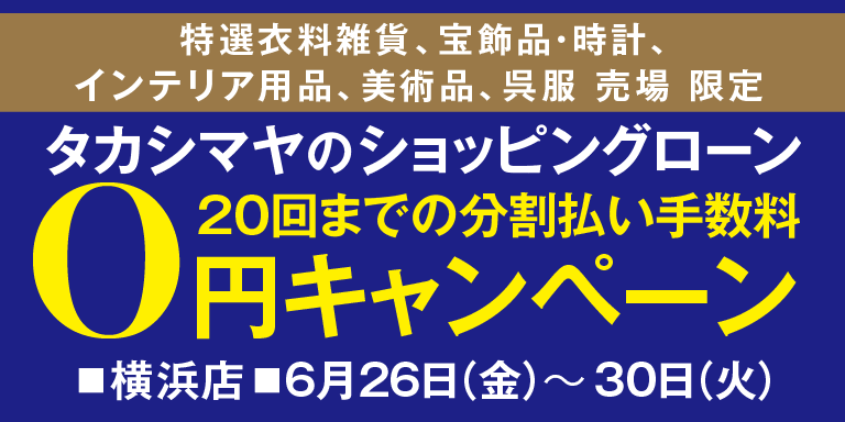20回までの分割払い手数料0円キャンペーン
