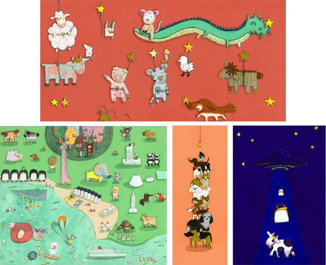 Kiro Melo  来日展　〜愛の動物たち〜