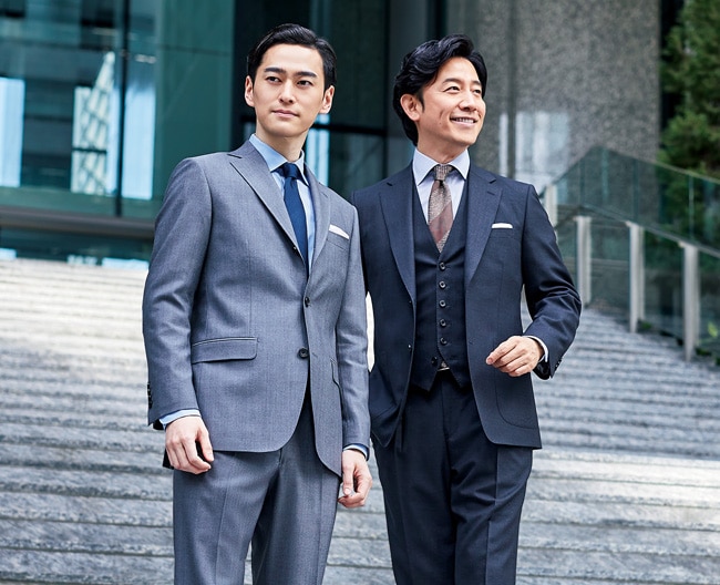 紳士服イージーメード２着セール