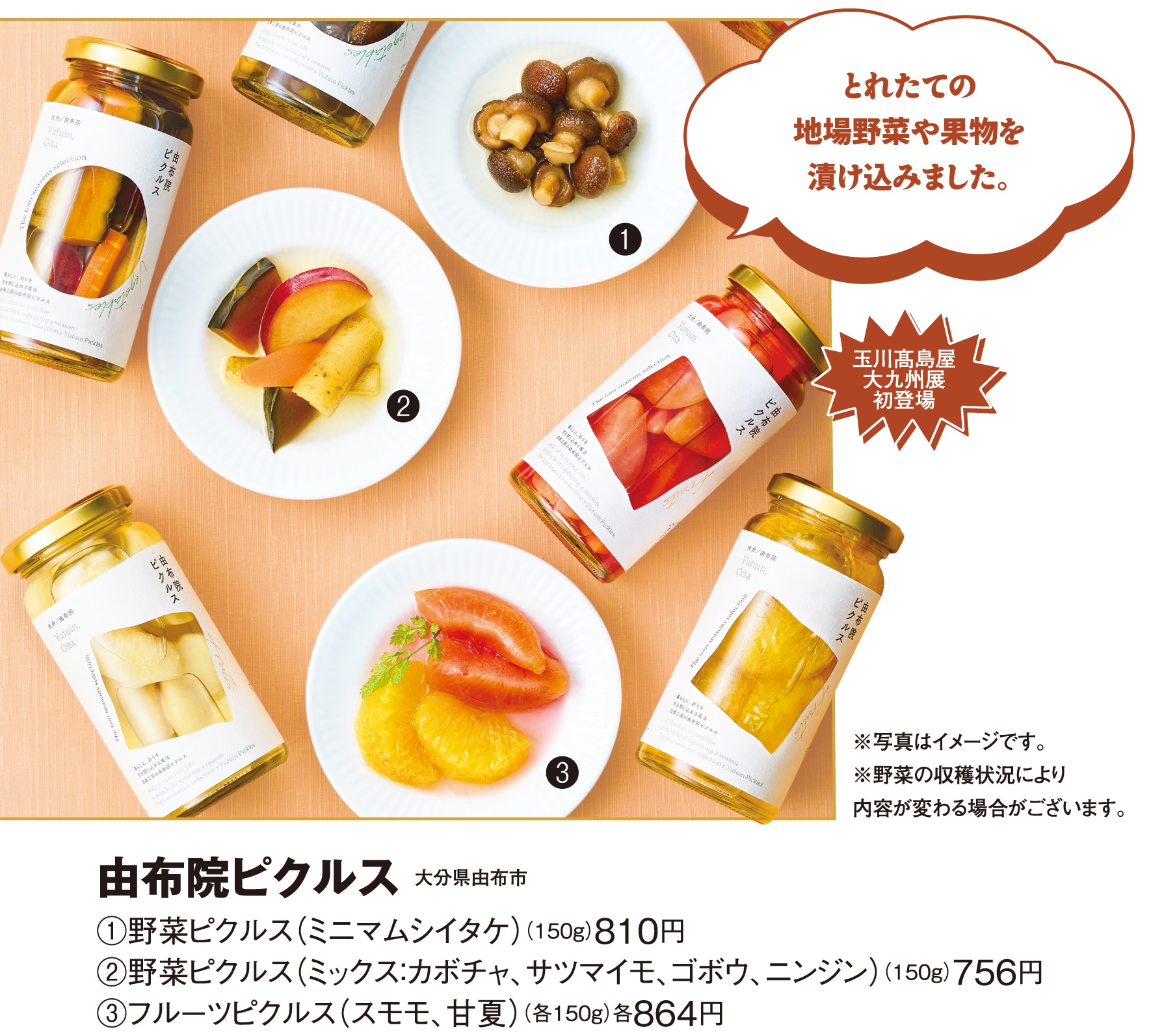 由布院ピクルス