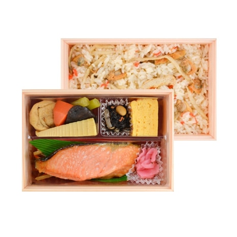 銀鮭まろやか西京焼と炊込みご飯弁当