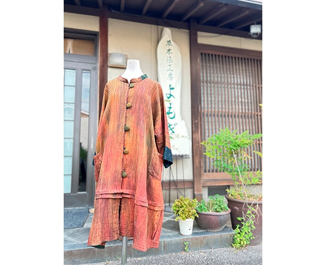 ［草木染工房よもぎ］POP UP