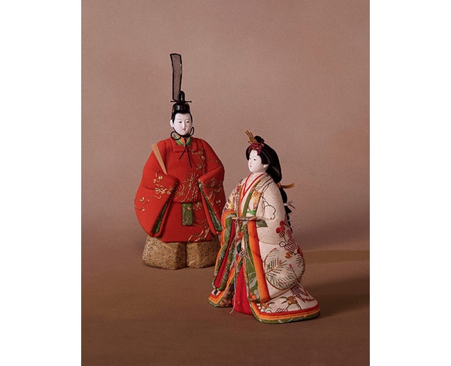 ［栗﨑 和風］古代裂お雛様展