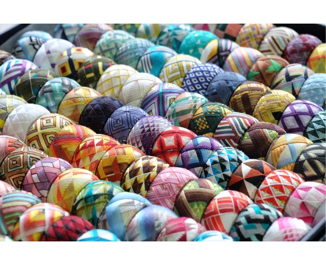 ［ゆびぬき堂］加賀ゆびぬきと絹糸アクセサリー