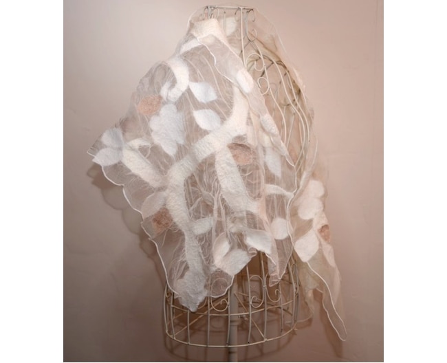 ［岡西なおみ］～金彩と羊毛フエルト～「和みの作品展」