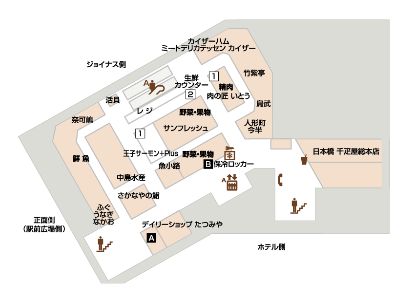 高島屋 横浜 店 フロア ガイド