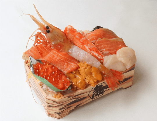 蔵 大雪サーモン味比べ海鮮贅沢弁当