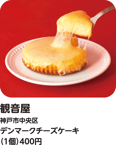観音屋 デンマークチーズケーキ
