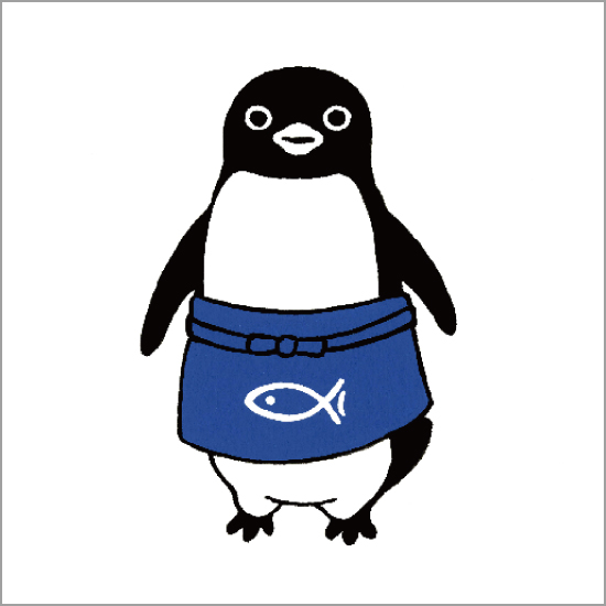坂崎千春 版画展 港のペンギン日和