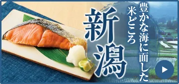 豊かな海に面した米どころ 新潟