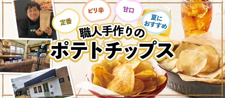 定番 ピリ辛 甘口 夏におすすめ 職人手作りのポテトチップス