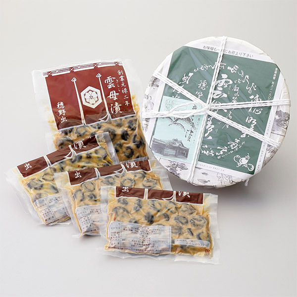 ［雲母漬老舗 穂野出］雲母（きらら）漬パッケージ画像