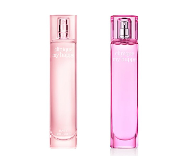 左にサーモンピンクのボトル、右にビビッドなピンクのボトルの画像