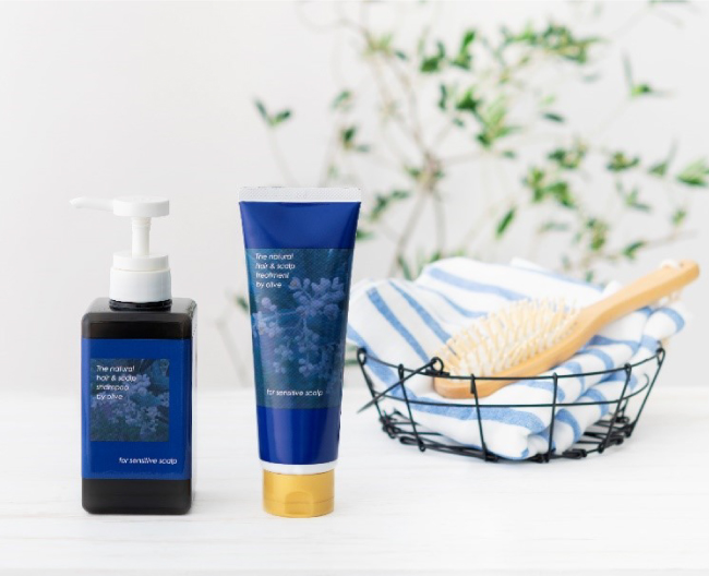 ナチュラルヘアシャンプー センシティブスカルプ用、ナチュラルヘアトリートメント センシティブスカルプ用