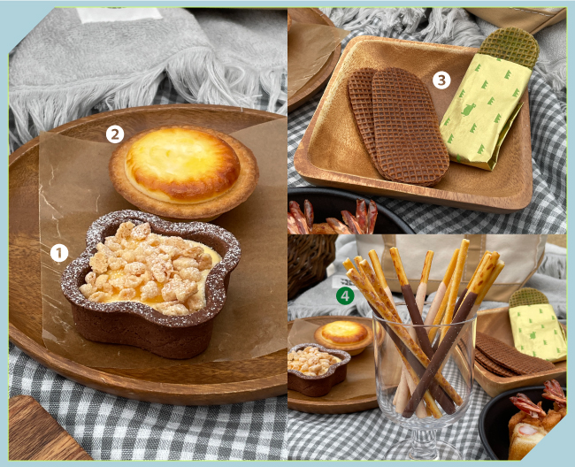 ベイクチーズタルト バターのいとこ バトンドール