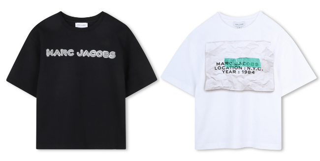 黒と白色のシンプルなTシャツ