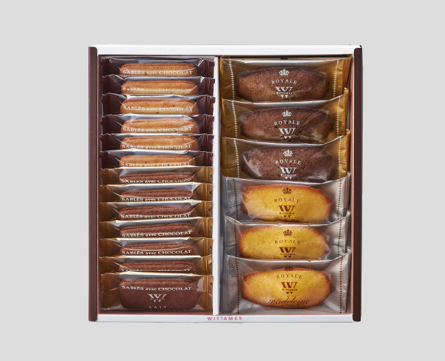 フィナンシェやマドレーヌなど4種のお菓子の画像