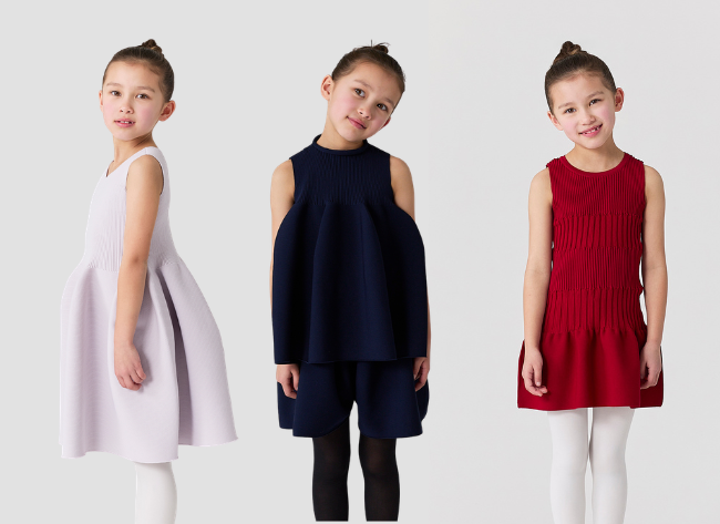 CFCLの洋服を着用したモデルの写真