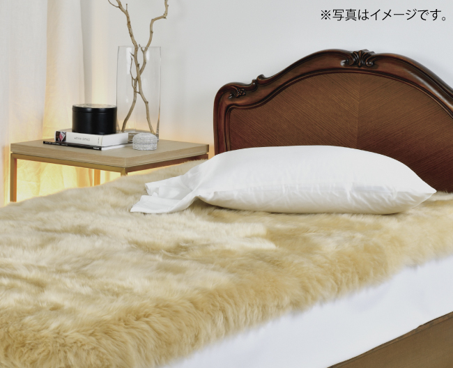 上質なショーンラムを使ったムートンシーツの写真