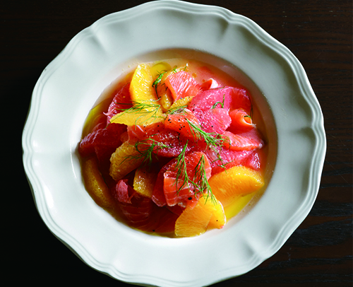 サーモンのマリネの写真