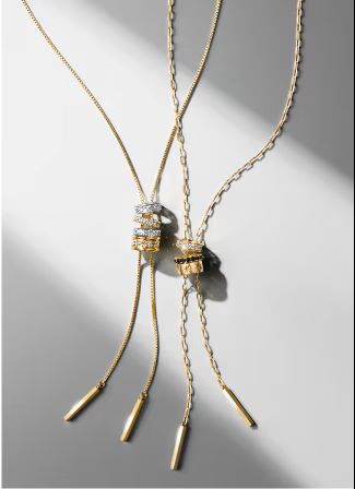 ［スタージュエリー］ラリエットネックレス