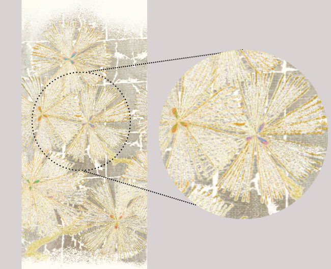 ［龍村錦帯］「神韻寿松図」