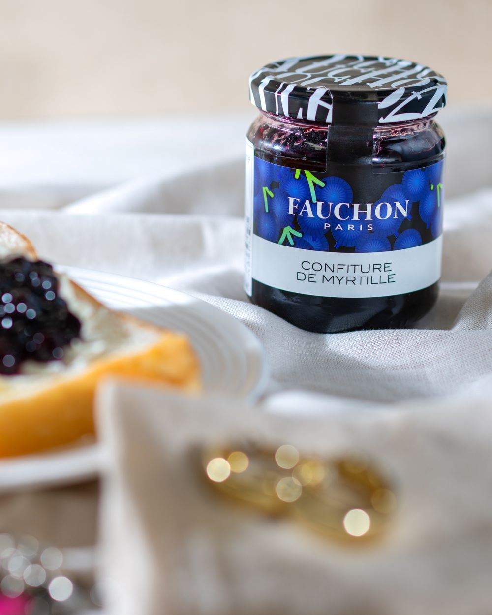 フォションのブルーベリージャム