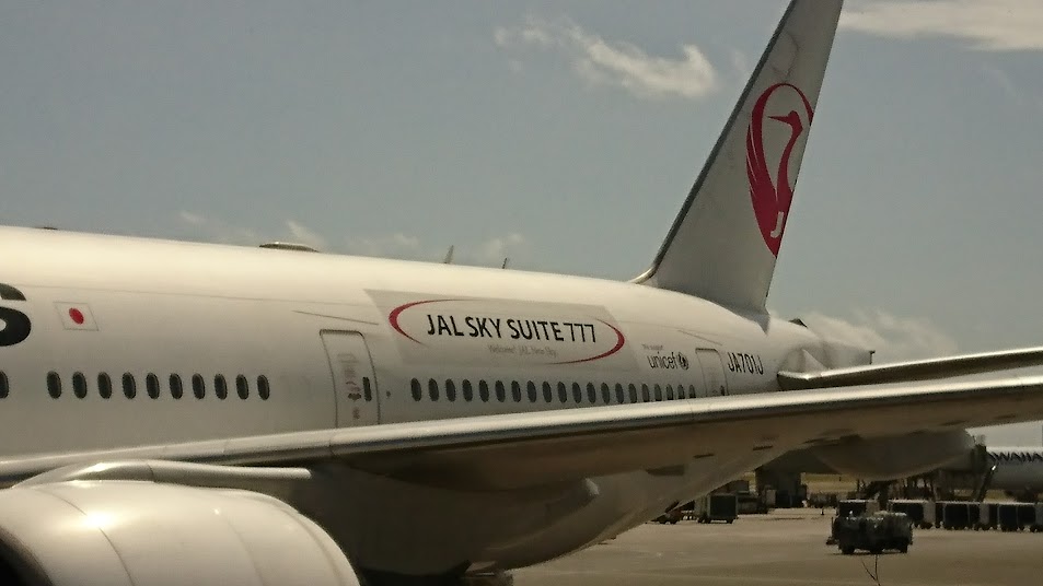 飛行機の写真