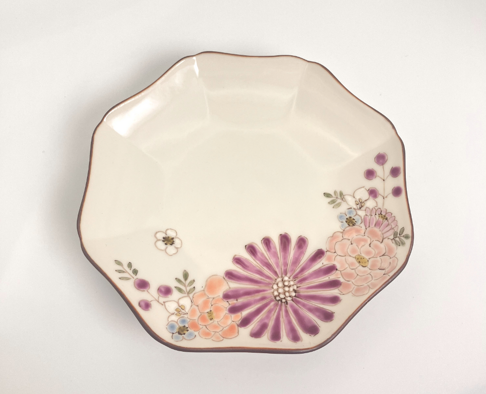 [色絵 遊 小高裕子] 4寸皿の商品画像