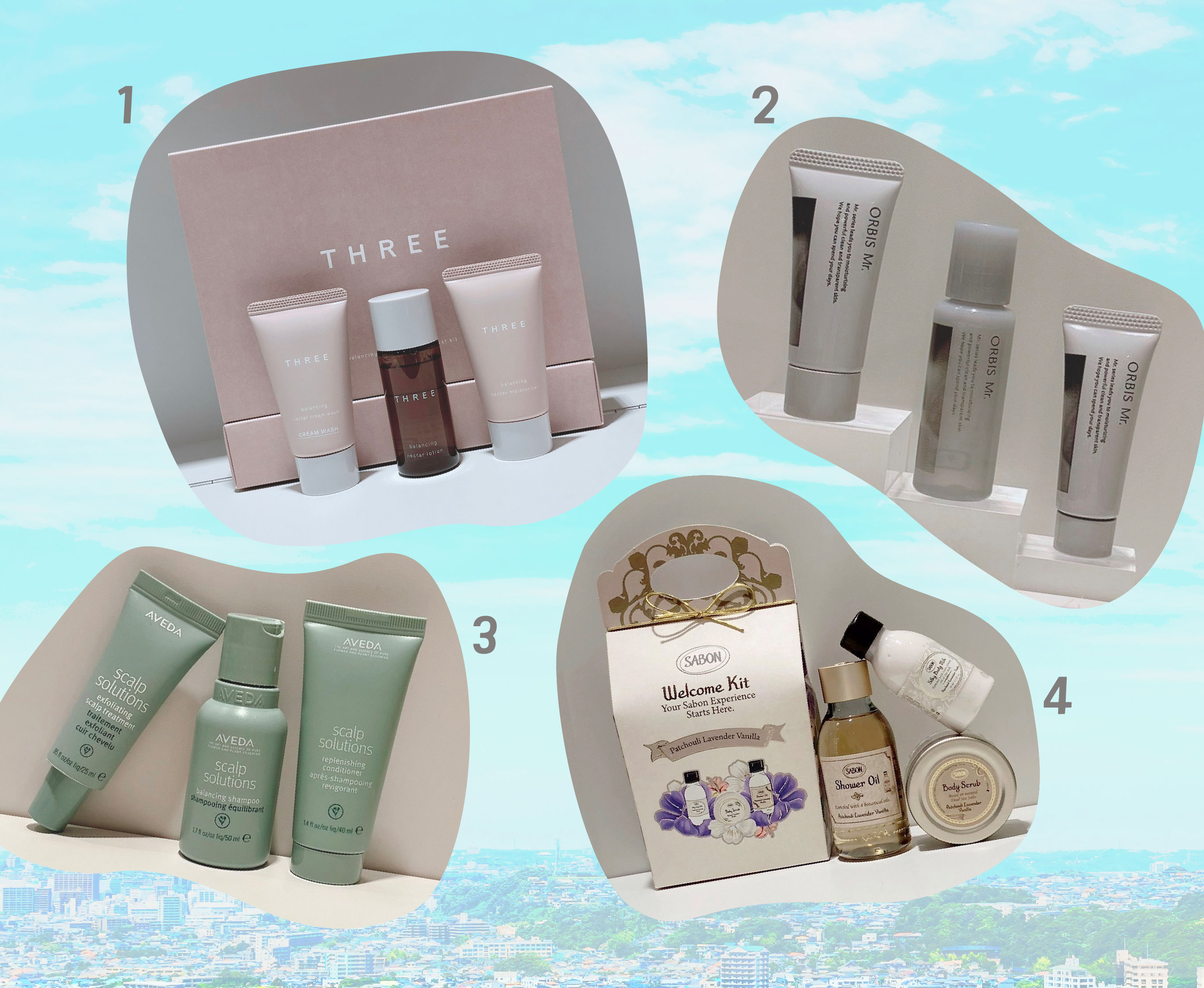 トラベルキット_スリー_オルビス_アヴェダ_サボン