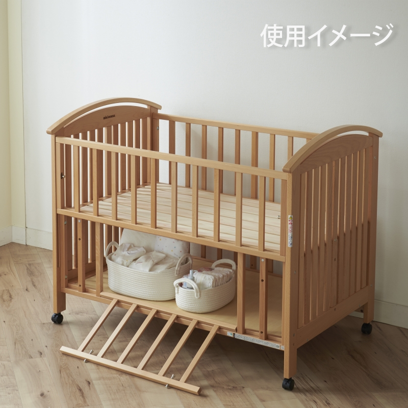 ミキハウス_ベビーベッド