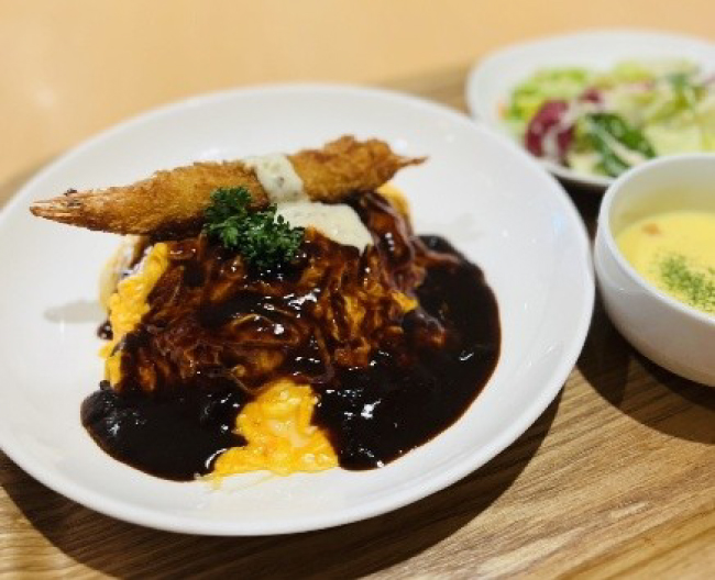 オムえびめし
