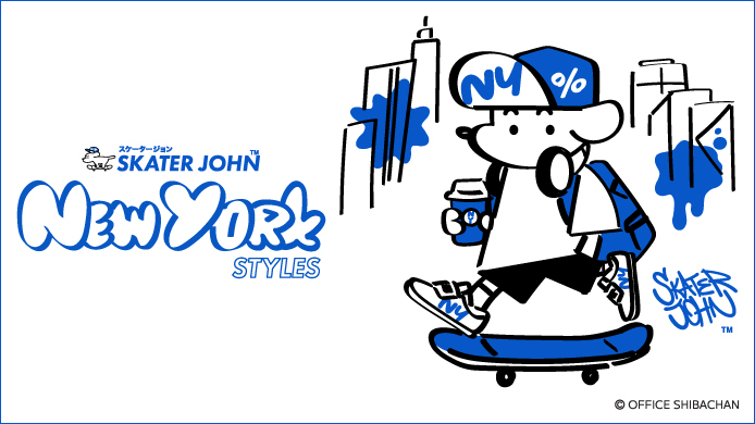 SKATER JOHN NEWYORK STYLES