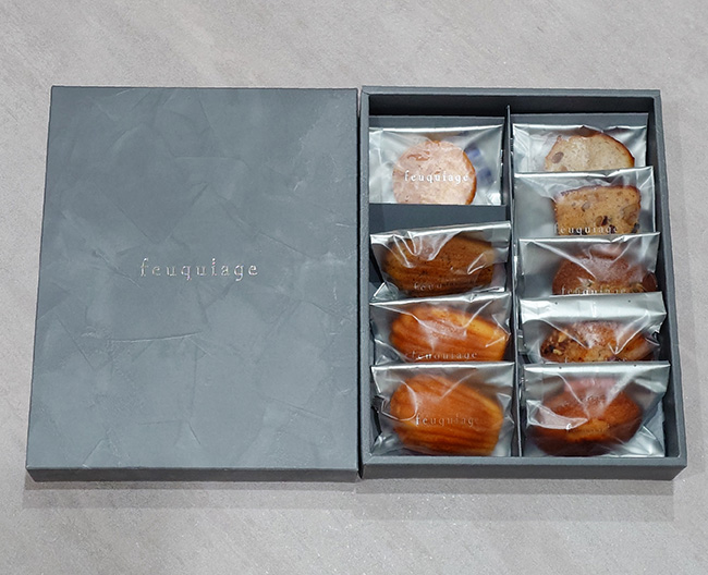 ［feuquiage］フランス産発酵バターのフィナンシェ 焼菓子9個詰め合わせ